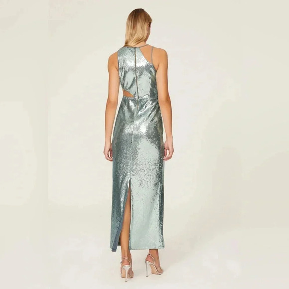 Toccin Sequin Cut Out Gown - Picture 2 of 3